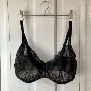 Natori Statement Full Figure Underwire Bra Black/Cafe 34G